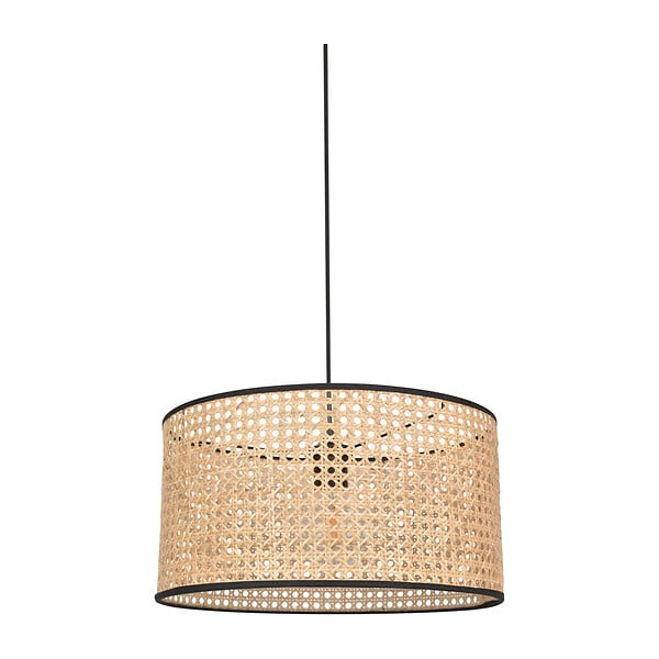 COREP - Suspension cylindrique cannage naturel - Diam.38cm - large