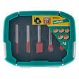 WOLFCRAFT - Coffret de 5 fraises à rainurer CT diamètre queue 8mm - vignette