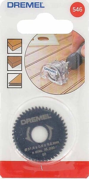 DREMEL - Lot de 2 lames pour mini-scie circulaire 670 546 - large