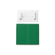 MADECO - Supports autocollants Easy Roll E11 - Blanc - Lot de 2 - vignette