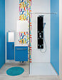 ONDEE - Receveur de douche acrylique extra-plat - Blanc - 80x120cm - vignette