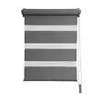 MADECO - Store Jour et Nuit gris foncé - L.37xH.190cm - vignette