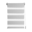 MADECO - Store enrouleur Easy Jour et Nuit - Gris clair - 122x190cm - vignette