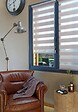 MADECO - Store enrouleur Easy Jour et Nuit - Gris clair - 122x190cm - vignette