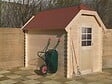SOLID - Abri de jardin Galway en bois - L.237xl.301xH.263cm - vignette