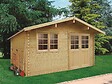SOLID - Abri de jardin Visp - Bois - 28mm - 5.90m2 - vignette