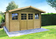 SOLID - Abri de jardin Dole - Kit de ventilation - Bois - 11,56m2 - vignette