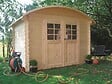 SOLID - Abri de jardin en bois Dainville - L.298xH.191xP.238cm - vignette