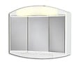 MP GLASS - Armoire de toilette lumineuse - 3 portes - P15.5xl59xH49cm - vignette