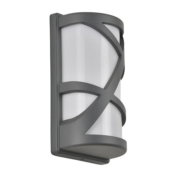 COREP - Applique extérieure aluminium Island Anthracite IP44 - large