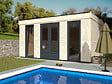 DECOR ET JARDIN - Abri de jardin Décor Home - Bois - 15m² - Bois - 15.25m² - vignette