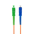 METRONIC - Câble fibre optique Free - monomode 2 m - vert et bleu - vignette