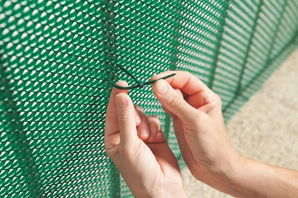 NORTENE - Colliers de fixation nylon - Vert - 14cm - Lot de 50 - large