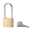 COTEKA - Cadenas laiton 40mm anse  haute acier 2 clés - vignette