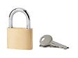 COTEKA - Cadenas laiton 40mm anse acier 2 clés - vignette