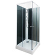 LT AQUA + - Cabine de douche carrée Minea - Gris - 80x80cm - vignette
