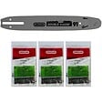 GT ELEC - Guide 12 pouces avec lot de 3 chaînes 45 maillons OREGON pour tronçonneuse GT ELEC - vignette