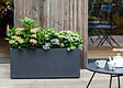 EDA - Jardinière Basalt polypropylène - Gris anthracite - 98L - vignette