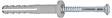 FISCHER - Cheville NF à clou nylon - 6mmx60mm-30mm - 100 pieces - vignette