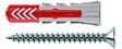 FISCHER - Blister de 18 chevilles tous matériaux DUOPOWER 5x25mm + vis - vignette