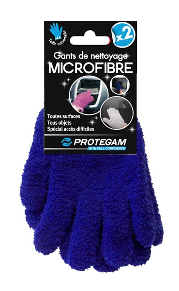 PROTEGAM - Gant microfibre thermolite anti-poussière - large