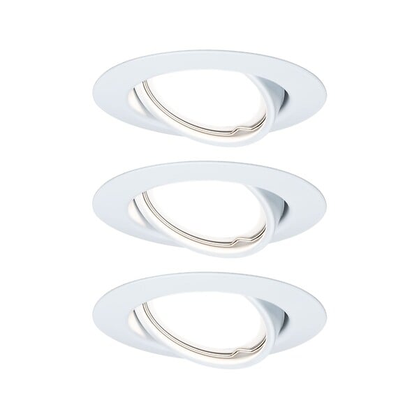 PAULMANN - ENC Base rd Noir LED 3x5W Blc-Met - large