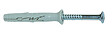 RED HEAD - Boîte de 90 chevilles FRAPEX M diamètre 6x40mm TF RED HEAD - vignette