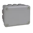 SCHNEIDER ELECTRIC - Mureva Box, boite de dérivation IP55 + embouts 150x105x80, gris - vignette