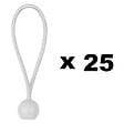 GT MARKET - Lot de 25 tendeurs à boule 20 cm - vignette