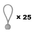 GT GARDEN - Lot de 25 tendeurs à boule 15 cm - vignette