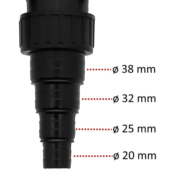 GT GARDEN - Stérilisateur clarificateur de bassin 58 W avec lampe UV-C 55 W - large