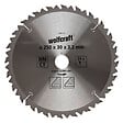WOLFCRAFT - Lame scie table carbure tungstène 24 dents 250mm - vignette