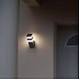 LUMIHOME - Applique exterieure led pyramide flambeau 230v - vignette
