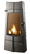 INVICTA - Poêle à bois Chamane - Fonte - Anthracite - 10kW - vignette
