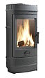 INVICTA - Poêle à bois fonte Gomont - 12kW - Anthracite - vignette