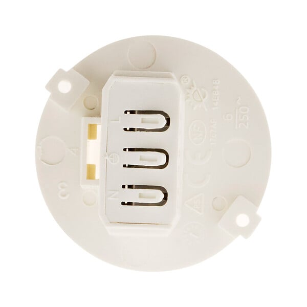 ZENITECH - Couvercle DCL pour boîte applique Ø54mm - Blanc - Zenitech - large