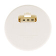ZENITECH - Couvercle DCL pour boîte applique Ø80mm - Blanc - Zenitech - vignette