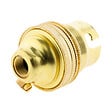 ZENITECH - Douille B22 laiton bague borne de terre - double - Zenitech - vignette