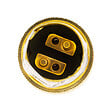 ZENITECH - Douille B22 laiton bague borne de terre - double - Zenitech - vignette