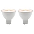 ELEXITY - Lot de 2 spots LED 3,5W GU5,3 250lm 2700K - Blanc chaud - Elexity - vignette