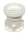 TIBELEC - Douille E27 chantier - Plastique - Blanc - Connexion rapide - vignette