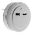 OTIO - Veilleuse LED automatique avec 2 ports USB - Otio - vignette