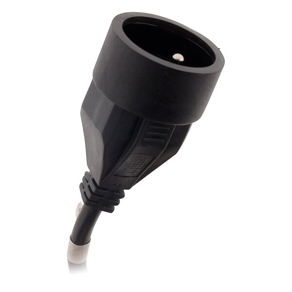 ZENITECH - Prolongateur 16A HO5VV-F 3G1,5mm² - noir 5m - Zenitech - large