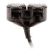 ZENITECH - Prolongateur à double tête pour chantier HO7RN-F 16A 3G1,5mm² - Noir 1m - Zenitech - vignette