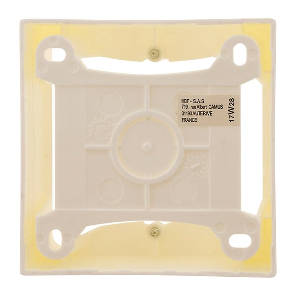 ZENITECH - Cadre saillie 80 x 80 x 40 entraxe 60mm - Blanc - Zenitech - large
