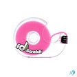 ID-SCRATCH - Bande scratch auto-agrippante - Plastique - Rose fluo - 2 m - vignette