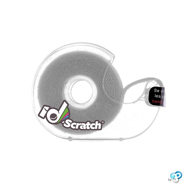 ID-SCRATCH - Bande scratch auto-agrippante ID-SCRATCH gris 2 cm x 2 m - large