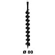 SURICUT - Mèche SEMI-PROFESSIONNELLE Ø 80 mm pour tarière thermique - vignette