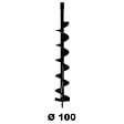 GT GARDEN - Mèche Ø 100 mm pour tarière thermique - vignette
