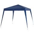 OUTSUNNY - Tonnelle barnum de jardin pop-up pliant 2,4L x 2,4l x 2,5H m acier polyester imperméabilisé anti UV avec sac de transport bleu - vignette